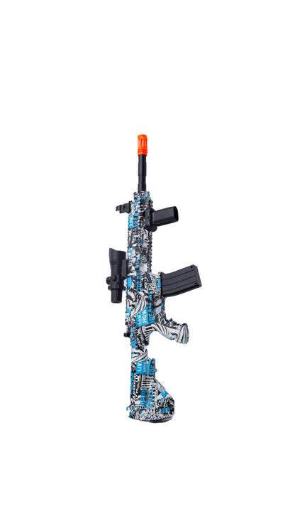 Pistola Hidrogel M416 + Silenciador + Mira